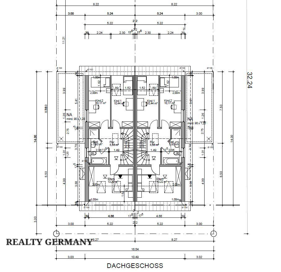 4 room terraced house in North Rhine-Westphalia, 98 m², photo #5, listing #105187698