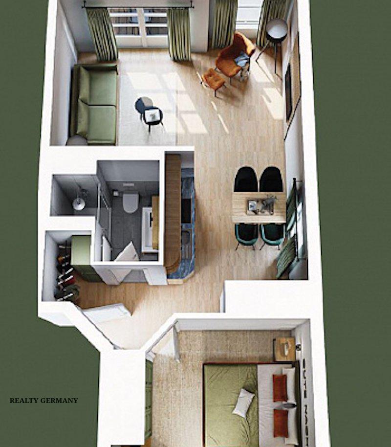 2 room apartment in Winterberg, 52 m², photo #5, listing #103960080