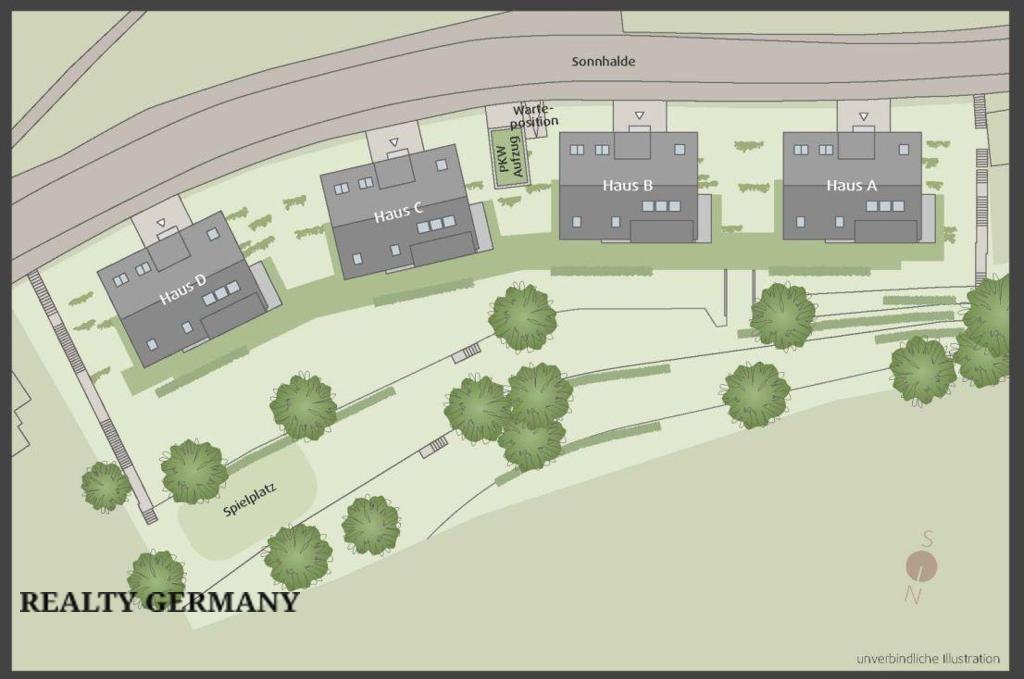 4 room new home in Freiburg, 126 m², photo #5, listing #70662984