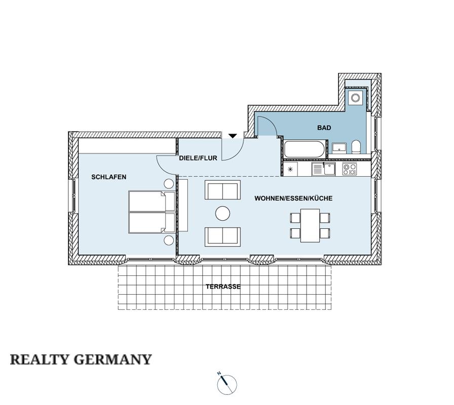2 room new home in Berlin, 87 m², photo #9, listing #70787094