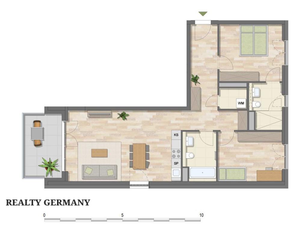 3 room new home in Düsseldorf, 92 m², photo #8, listing #105157752